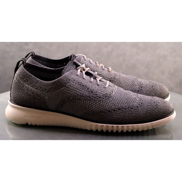 Cole Haan Zero Grand Knit Lite Men\'s Wingitp Oxfords Shoes Size 11 M Gray C27565 main image 9